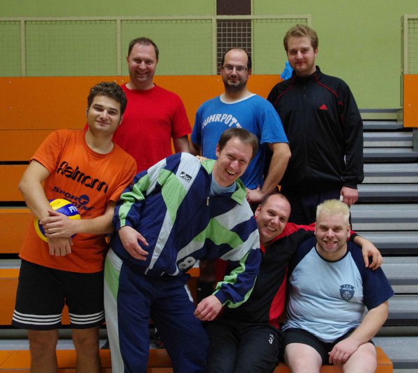 v.l.n.r.: Philipp, Igor, Christian, René und vorne: Karsten, Christoph und Olaf