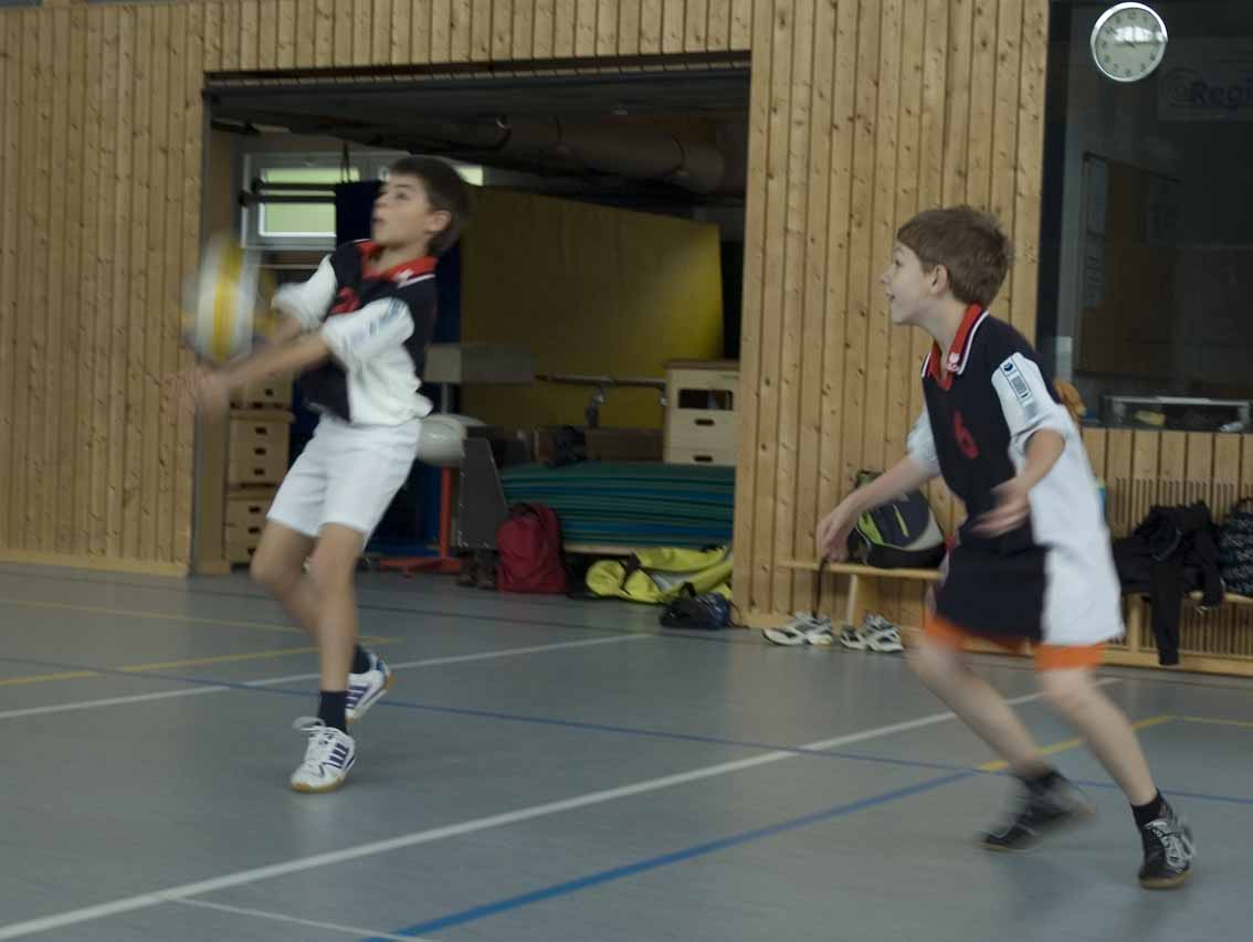 Viel Action: (Jacob Fuhrmann (links) und Martin Rempel