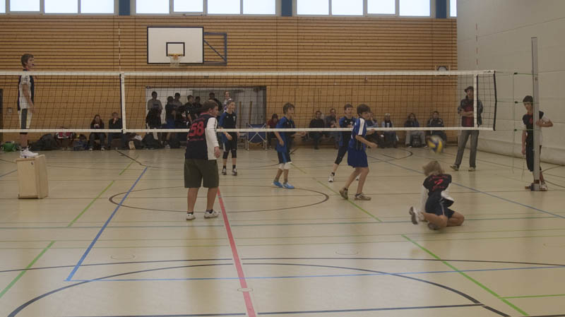 Team 2 in Aktion gegen Naurod (Schiedsgericht Römerstadt 1)