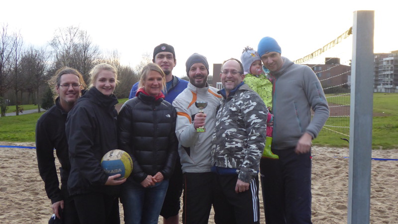 Siegerteam: Stefan, Allina, Maddin, Andi, Roland